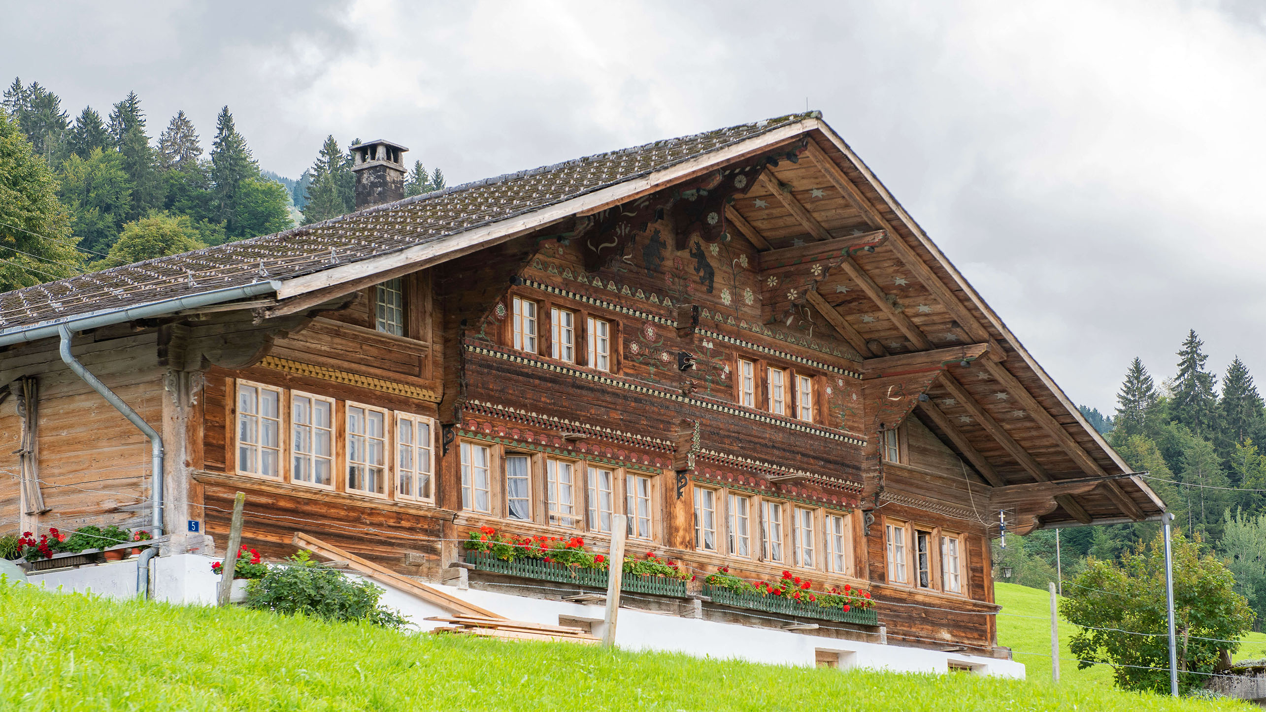 Foto Fassade des Hauses untere Walkenmatte - zum Haus