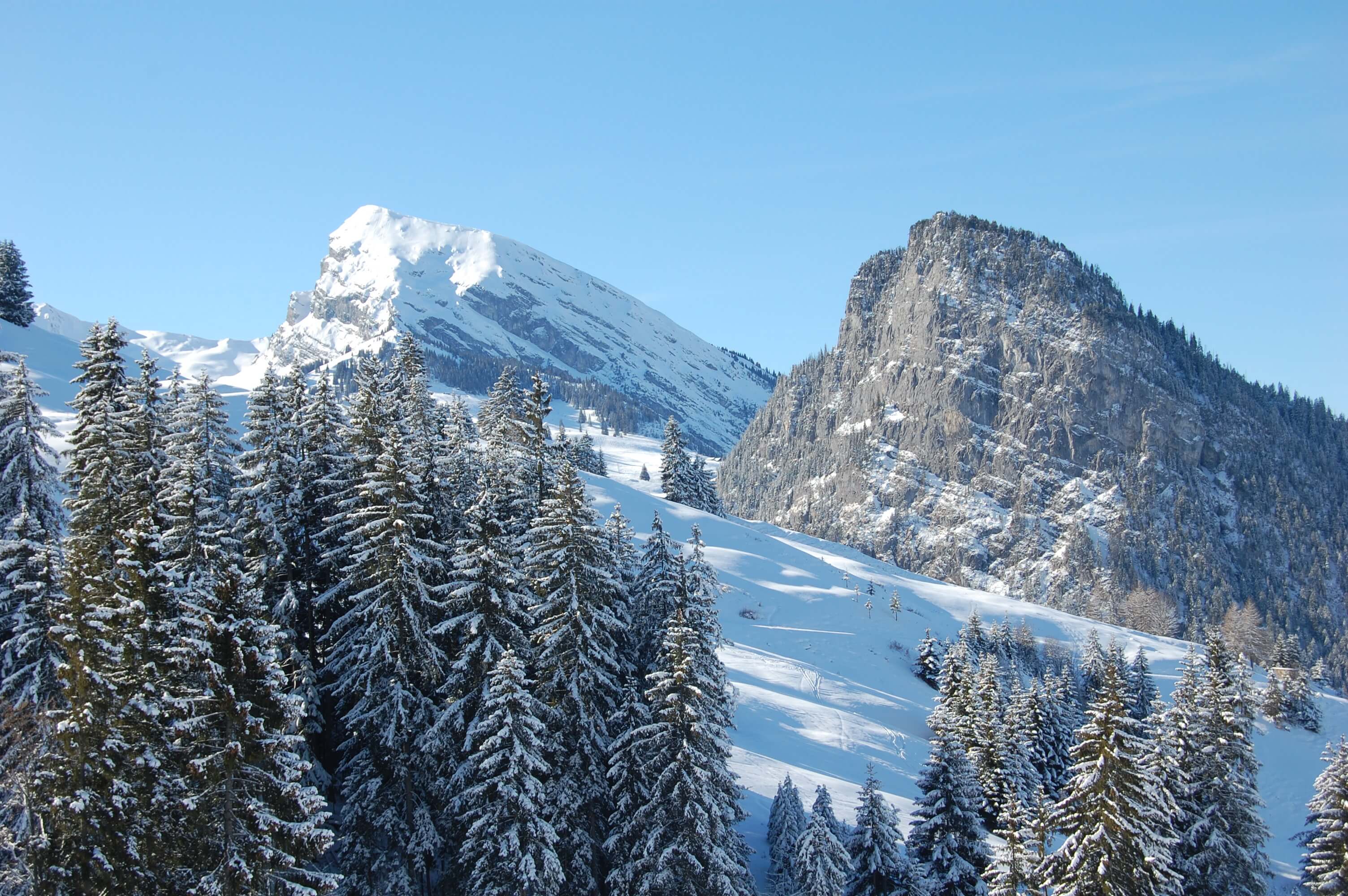 Photo Sommet du Wiriehorn et du Schwarzenberg - voir la photo