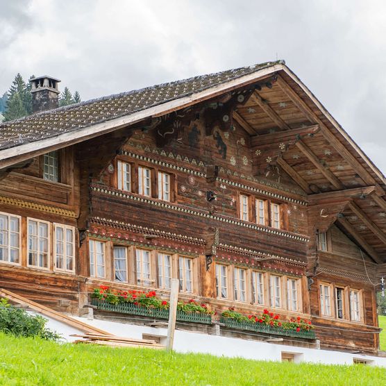 Photo facade of the house untere Walkenmatte - to the house