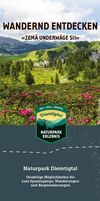 Prospekt der Bergbahnen und fürs Wandern